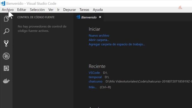 Visual Studio Code. Crear Repositorio Git Local. смотреть онлайн