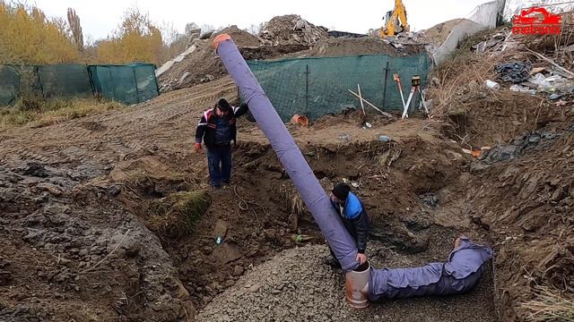 JCB 3CX | ⚠ Beautiful Work on the Pipeline ? смотреть онлайн