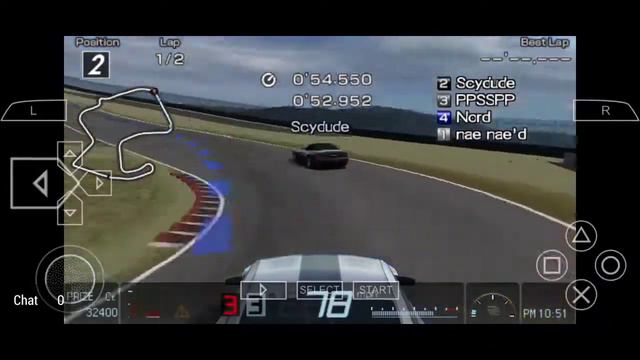 PPSSPP Gran Turismo PSP Online смотреть онлайн