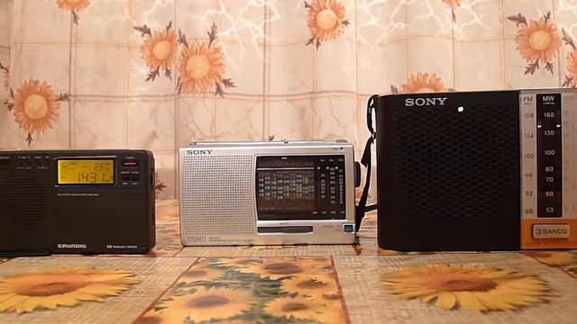 Grundig G8 vs Sony ICF-SW11 vs Sony ICF-F12S _ 7 смотреть онлайн