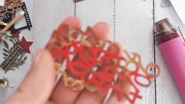 Мастер-класс от Евгении Войщевой-Алексеевой. "Скраплинги к 9 Мая". смотреть онлайн