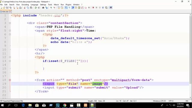 How to upload image using php for beginners смотреть онлайн