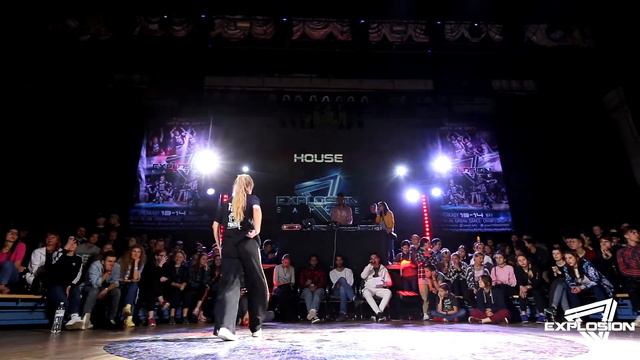 HOUSE PRO 1\8 | Ponka GhostFlow vs Lisa Kochubei | Explosion Battle City vs City 2017 смотреть онлайн