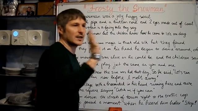 Новогодняя песня "Frosty the Snowman" (с переводом) смотреть онлайн