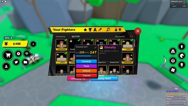 OMG! New shiny secret with GHOSTLY! + Getting Blessing on shiny divine! [ROBLOX ANIME FIGHTERS] смотреть онлайн