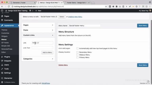 How to Create a Custom Website Footer with Elementor Pro смотреть онлайн