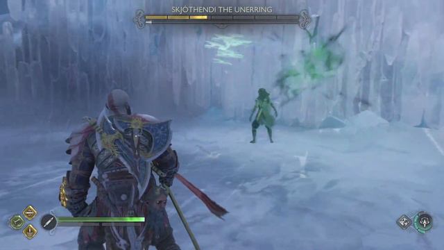 God of War Ragnarök Skjothendi Berserker Fight Flawless смотреть онлайн