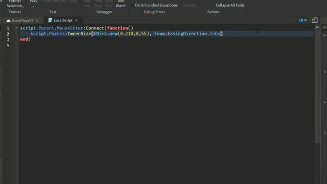 Roblox Studio - HOW TO MAKE A BUTTON EFFECT смотреть онлайн