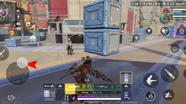 Apex Legends Mobile - Battle Royale - World's Edge Map - Wraith Legend смотреть онлайн