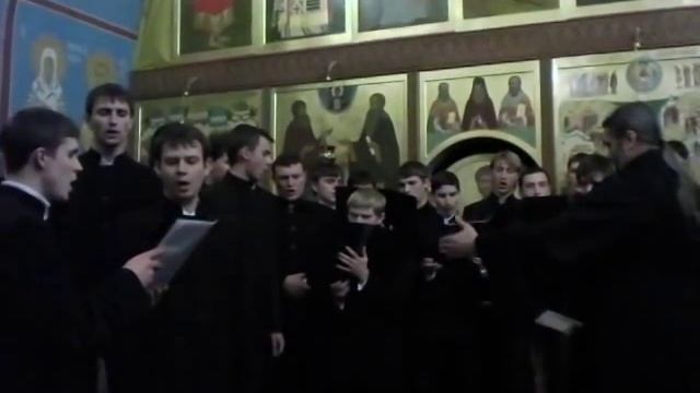 Отче Наш. Хор Почаевской семинарии смотреть онлайн
