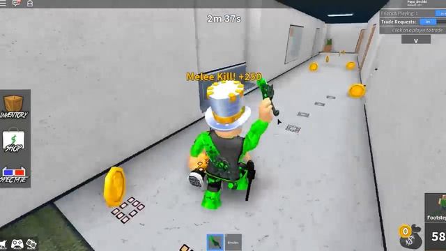 ШЕРИФ vs БАНДИТ #1! ПРЯЧЬСЯ чтобы ВЫЖИТЬ! Выживание в ROBLOX Murder Mystery 2! смотреть онлайн