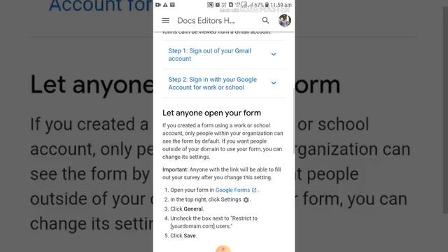 How to resolve you need permission error of google form in hindi смотреть онлайн