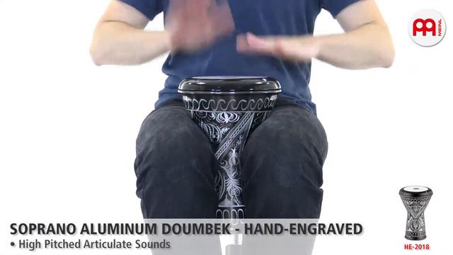 MEINL Percussion - MEINL Percussion - Soprano Aluminum Doumbek, Hand-Engraved - HE-2018 смотреть онлайн