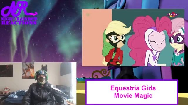 Night Rainbow Reacts: Equestria Girls Movie Magic смотреть онлайн