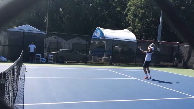 Tomas Berdych volley practice in Washington at Citi Open смотреть онлайн