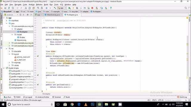 RecyclerView Implementation With CardView Basic Example In Android смотреть онлайн
