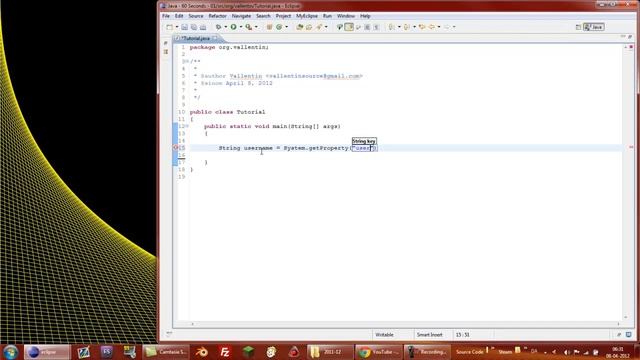 Java Tutorial - How To Get The Computers Username [60 Seconds] смотреть онлайн