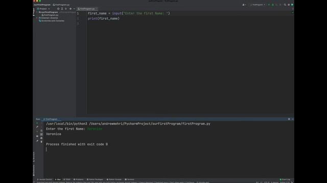 Python Lesson 05: User Input смотреть онлайн