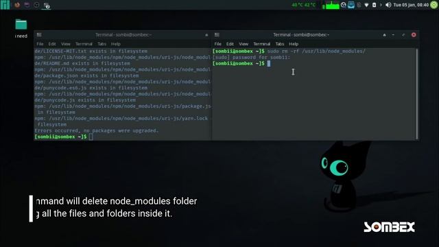fix npm error node_modules exists in filesystem смотреть онлайн