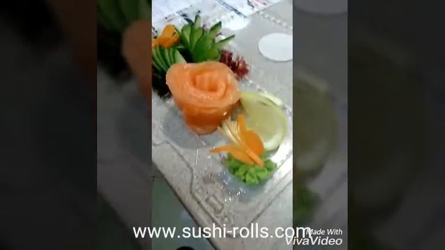 Сашими из лосося смотреть онлайн