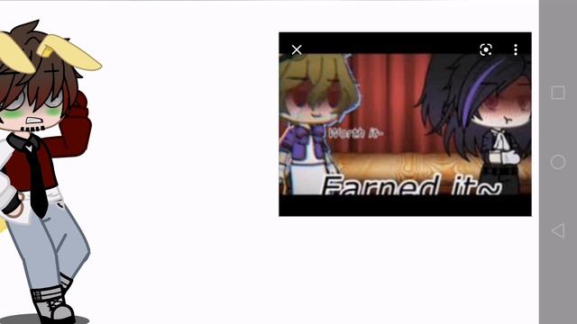 Afton family/sister location/missing child react to their CURSED ship =-='/Gacha club смотреть онлайн
