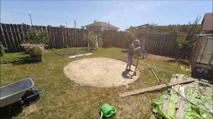 Установка каркасного бассейна | Подготовка основания / места, сборка бассейна  Intex 28210