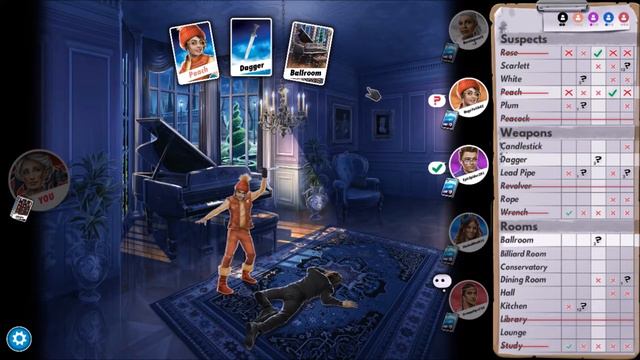 Clue/Cluedo: The Classic Mystery Game, Online game #3 смотреть онлайн