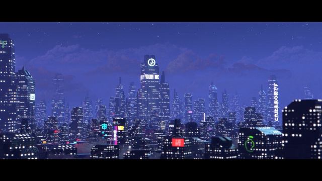 Sci-Fi City Blender 3D смотреть онлайн