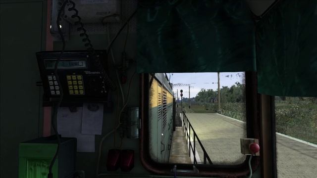 ТЭМ2-491 "Грузовой под обгон пассажирским" RailWorks 2016 [1080p 60fps] смотреть онлайн