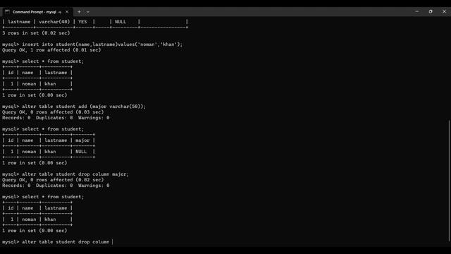 MySQL Tutorial 5: DDL (Data Definition Language) Commands смотреть онлайн