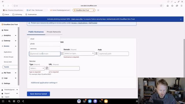 Access Self-Hosted services using CLOUDFLARE Tunnel | Proxmox Home Server смотреть онлайн