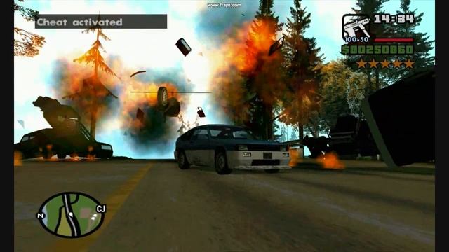 TKS HD+: GTA: San Andreas : "I Like Explosions!" 2 - "Helicopter Hunting" смотреть онлайн