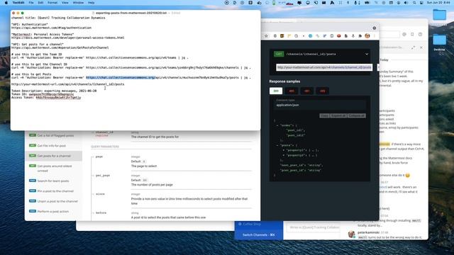 Exporting Messages From Mattermost Via API смотреть онлайн