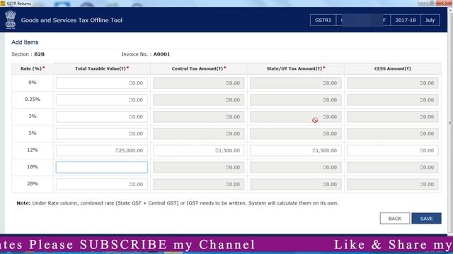 GSTR1 filing Through GST offline tool and converting Excel file to JSON file смотреть онлайн