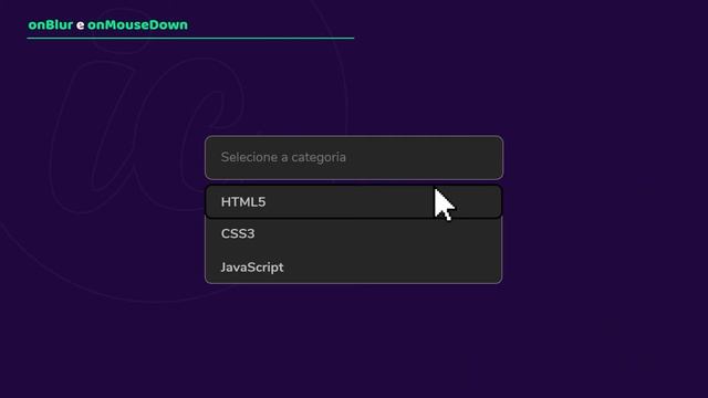 onMouseDown com onBlur - é importante saber quando usar | ilustraCode смотреть онлайн