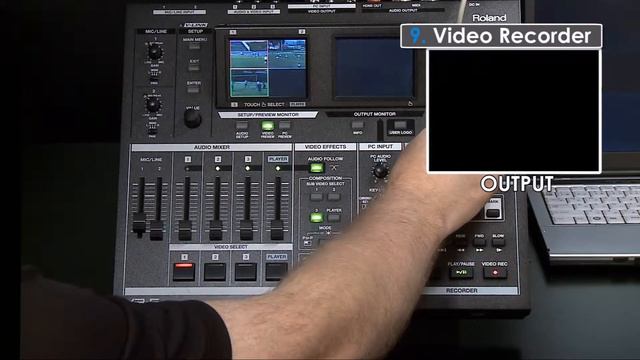 Roland VR-5 Overview Ch 9: Video Recorder смотреть онлайн
