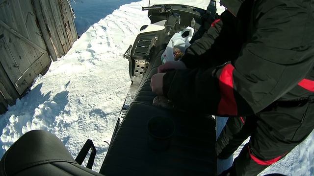 Покатушки на снегоходе Yamaha VK540. Нариманово. Избушки. Live.