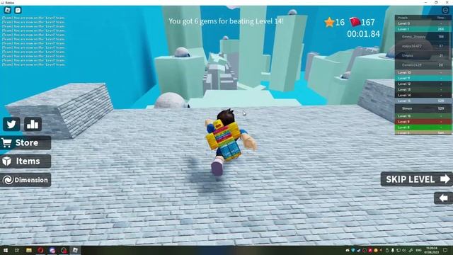 Обби На Время | ROBLOX смотреть онлайн