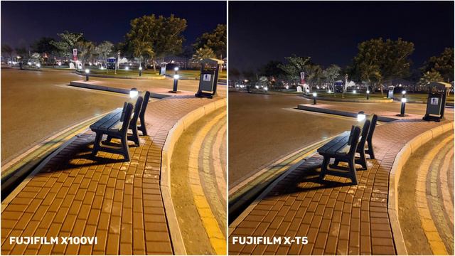 Fujifilm X100VI VS Fujifilm X-T5 | Night Mode Camera Test