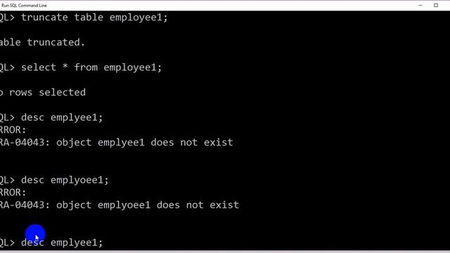 DDL Statements part -2 in Telugu смотреть онлайн