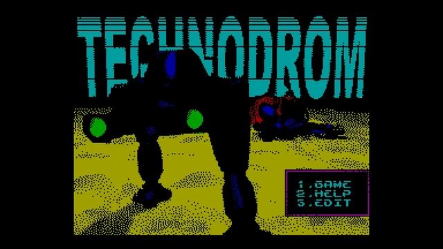 Technodrome Game Crack Intro - Real Software [#zx spectrum] смотреть онлайн