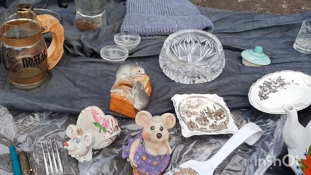 Барахолка Киев. 2 часть посуда СССР. смотреть онлайн