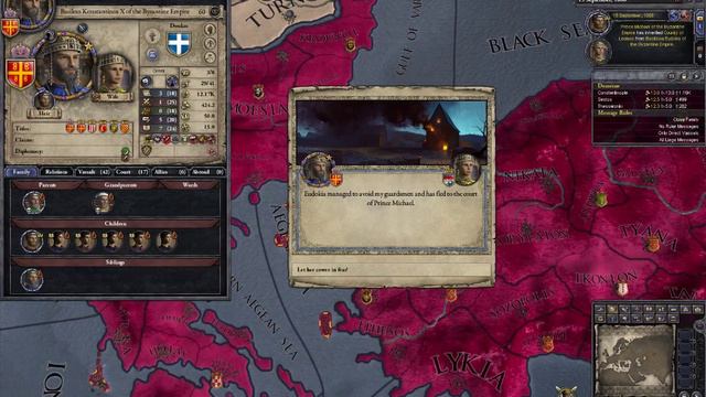 Crusader Kings 2 - How to form The Roman Empire within 2 minutes of the game смотреть онлайн
