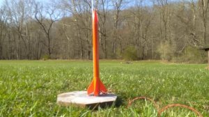 TESTING ESTES A8-3 MODEL ROCKET ENGINE!