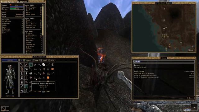 Morrowind OpenMW 0.49 Sneak Dodge Demo
