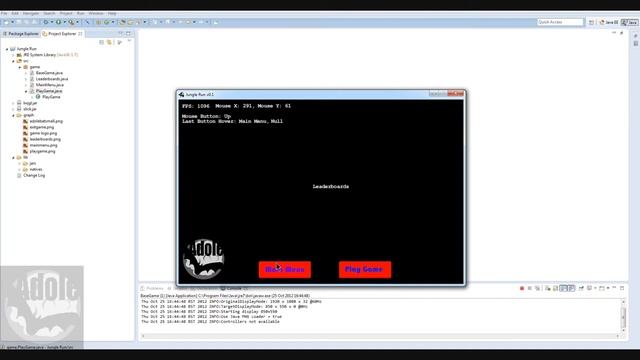 Alpha Game MainMenu (Debug) Name: Jungle Run! смотреть онлайн