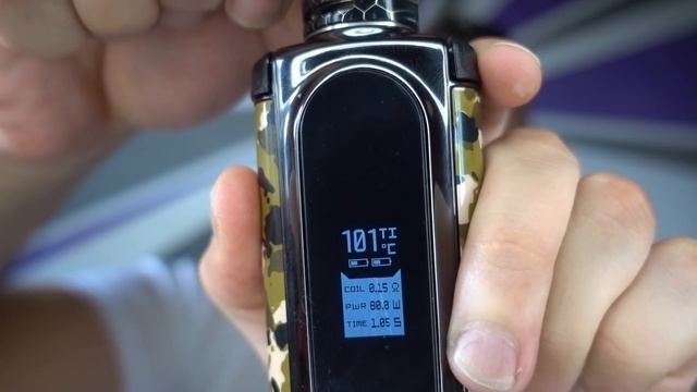 Voopoo Vmate Gene Chip 200W 2x 18650 Mod Review смотреть онлайн