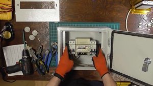 Как собрать однофазный щит учёта электроэнергии!!!