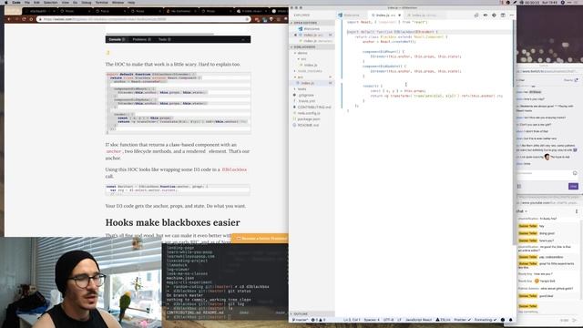 Live: Building a React and D3 thing for a fan смотреть онлайн
