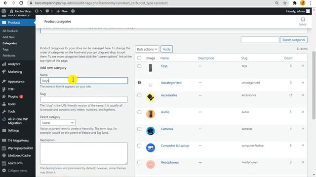 Add, Edit, Remove Products Categories in Wordpress, Video 7 смотреть онлайн